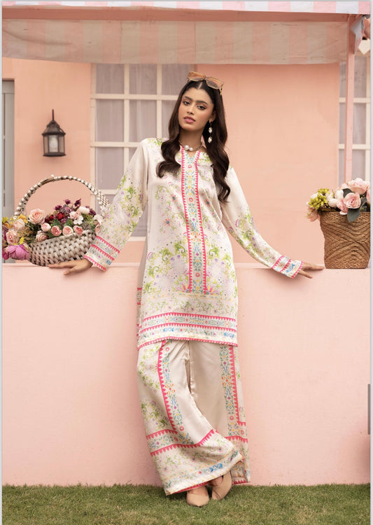BRIT 2 piece silk_100317 Pakistani ladies suit B162