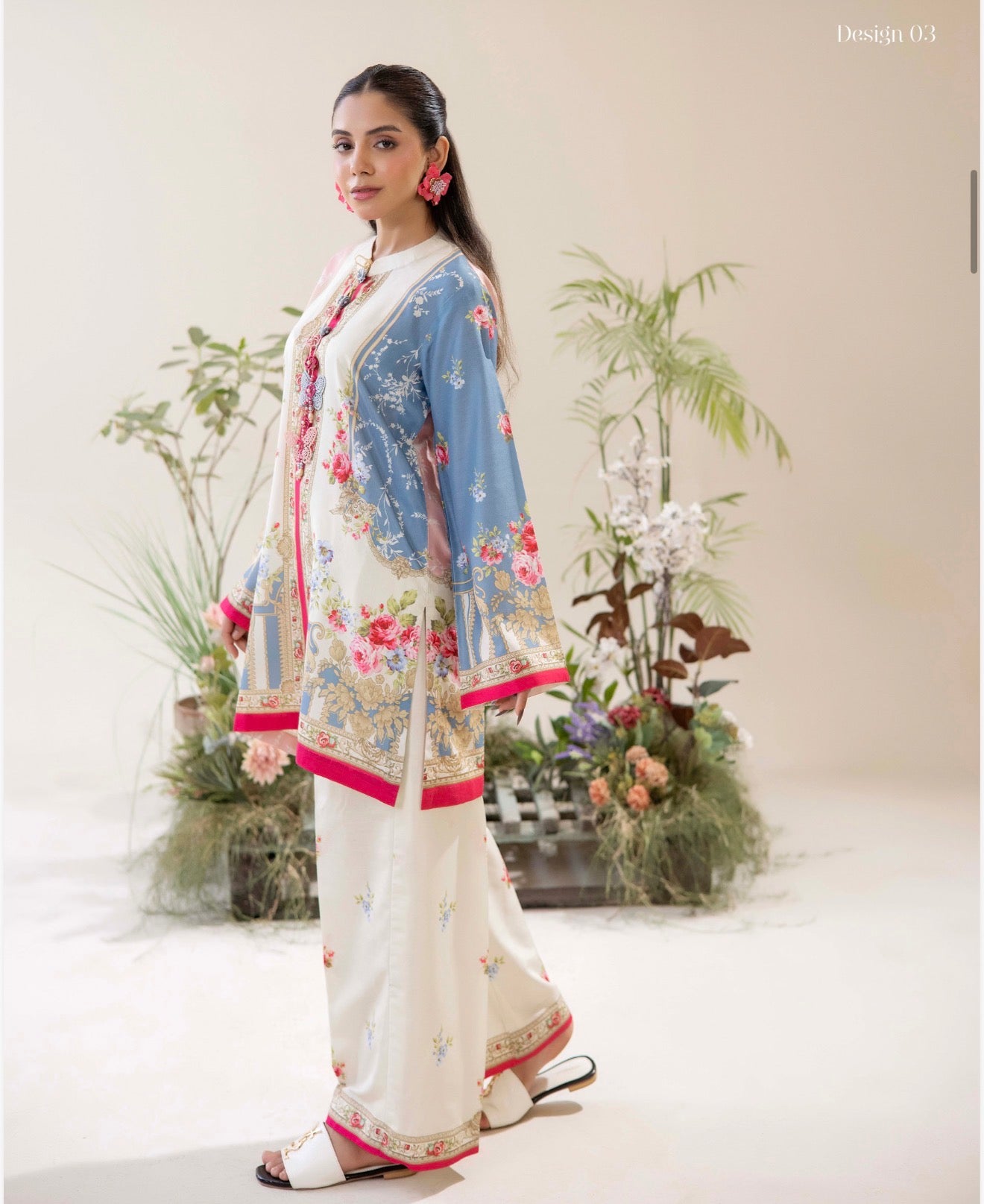 Adan Liba’s 2 piece luxury lawn collection ladies dress B686