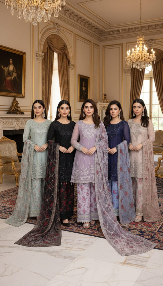 Sofia 3 piece luxury chiffon_81042 Pakistani ladies suit B483