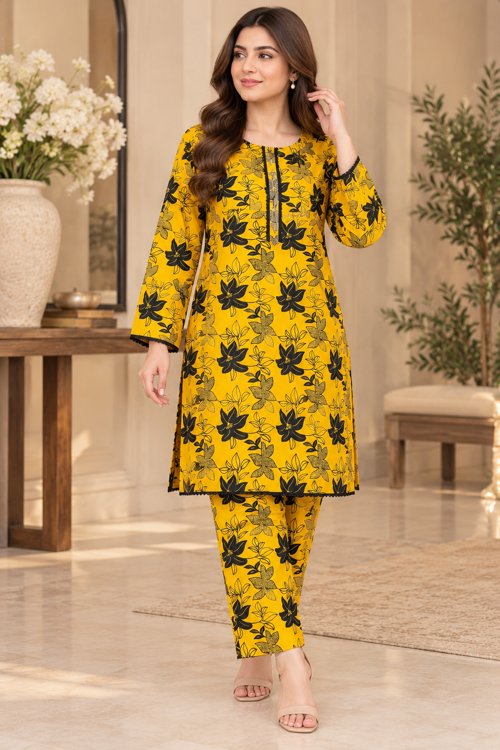 BRIT- GL 2 piece Khadar designer collection  B839