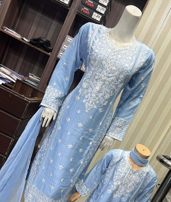 BRIT 3 piece mother and daughter _100329 Pakistani ladies suit B169