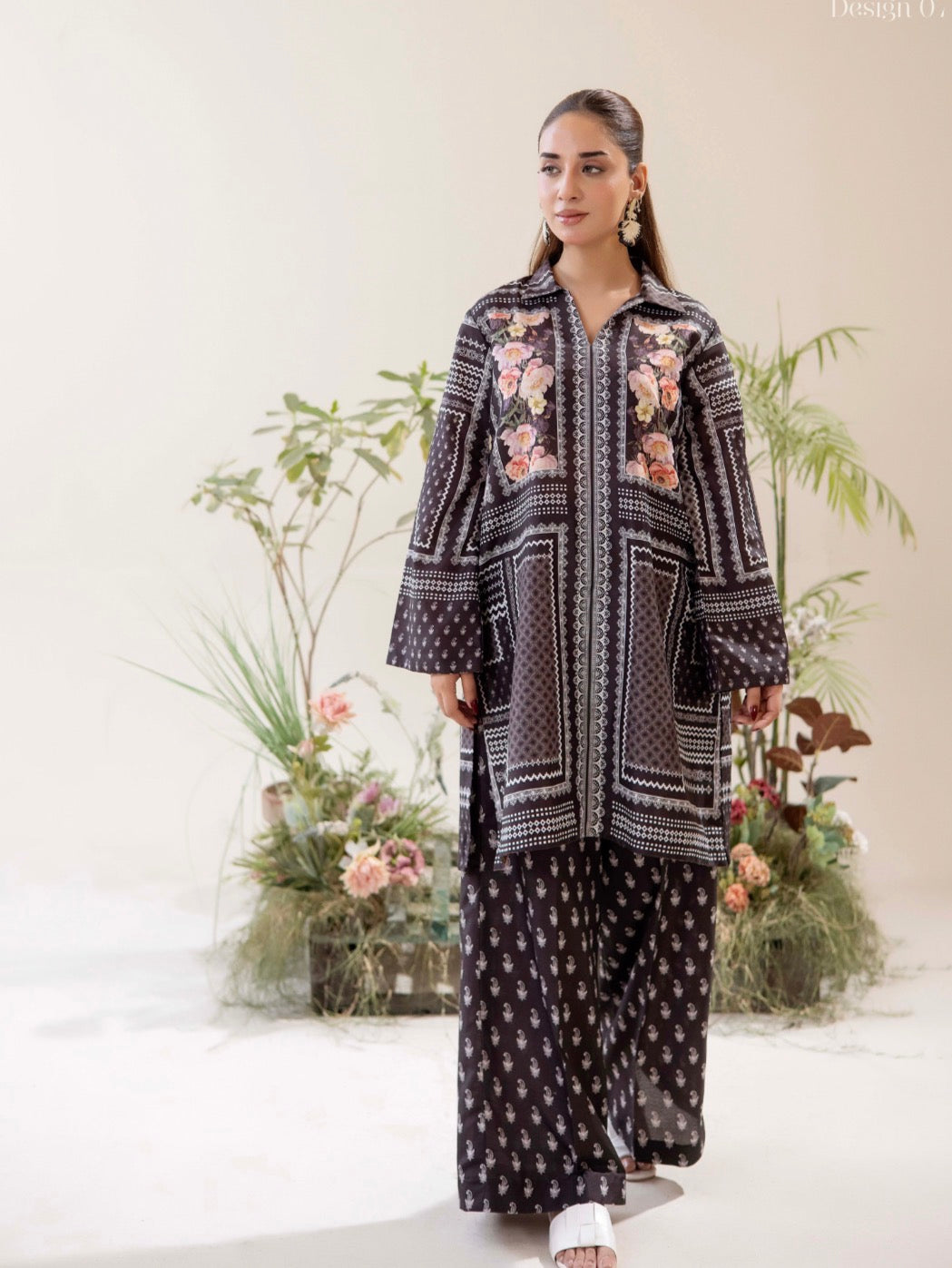 Adan Liba’s 2 piece luxury lawn collection ladies dress B686
