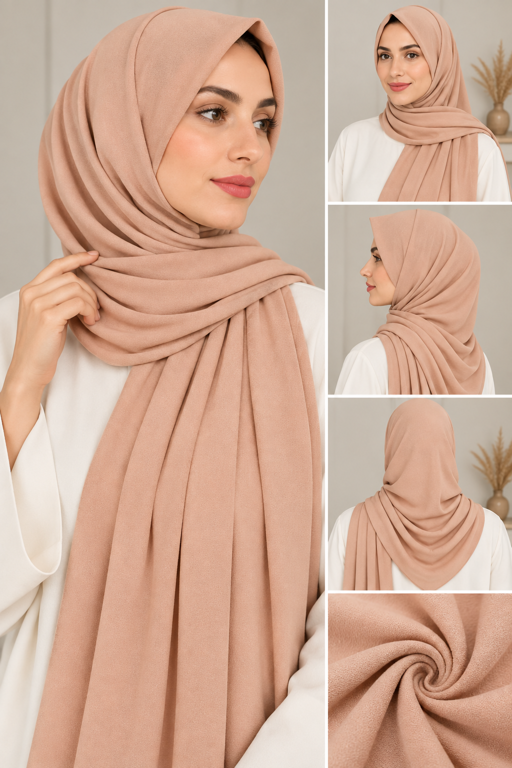 Women’s jersey hijab good Quality ANY 4 for £9.99.    B772