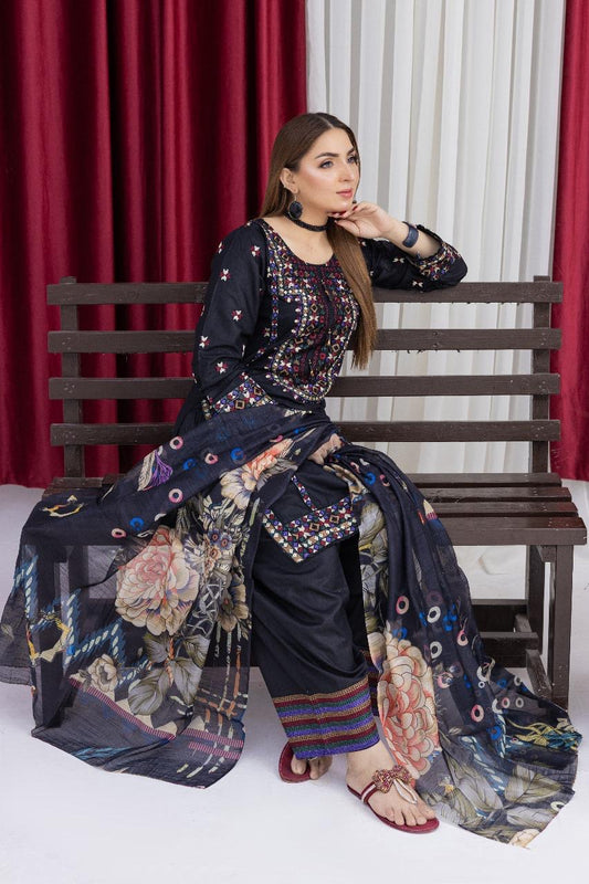 Karma inspired 3 piece lawn _81042 Pakistani ladies suit K182
