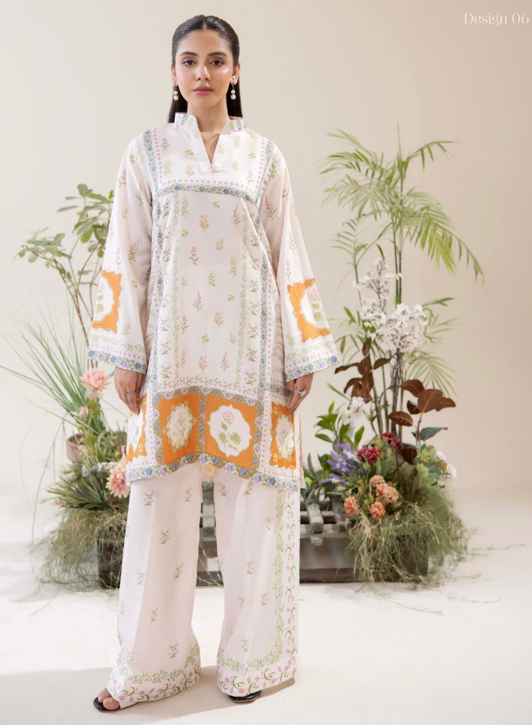 Adan Liba’s 2 piece luxury lawn collection ladies dress B686