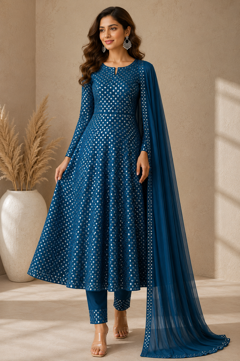 BRIT 3 piece luxury Designer Linen ladies Maxi dress B678