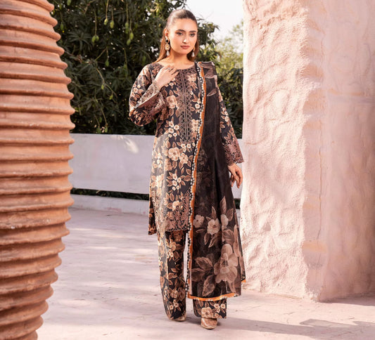 BRIT Raniya 3 piece lux lawn_100327 Pakistani ladies suit B167
