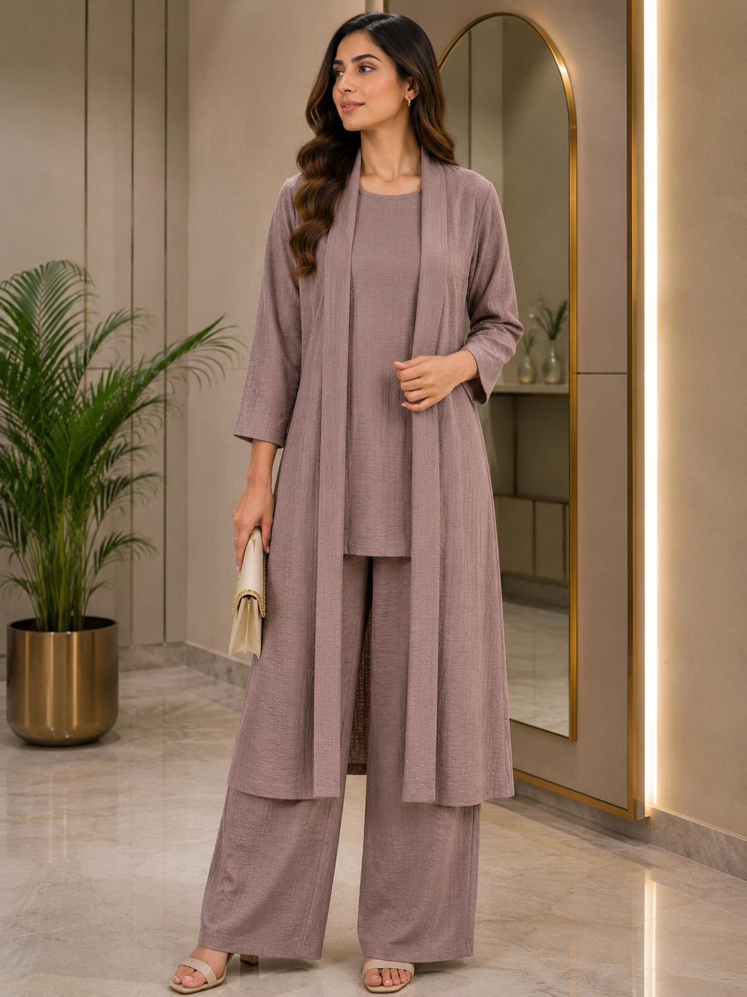 BRIT 3 piece georget collection ladies dress B756