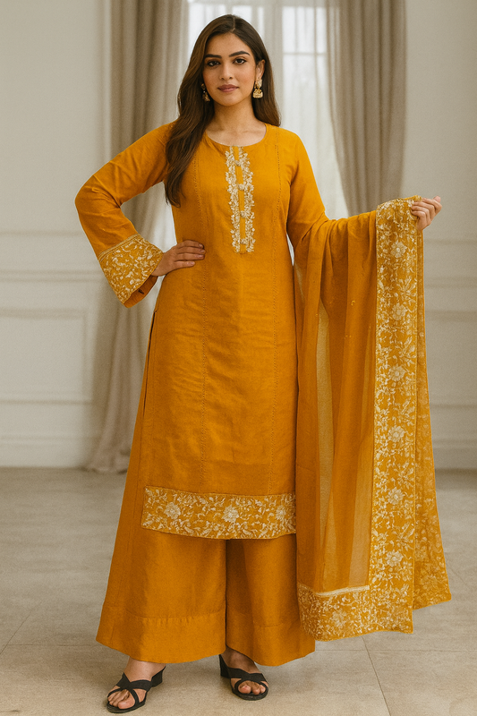 Brit 3 piece luxury chiffon _81042 Pakistani ladies suit B257