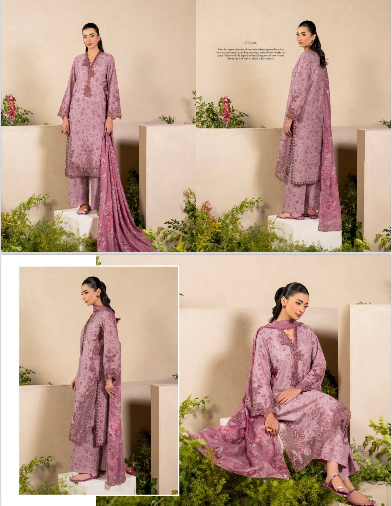IZNIK original designer lawn_81042 Pakistani ladies suit B182
