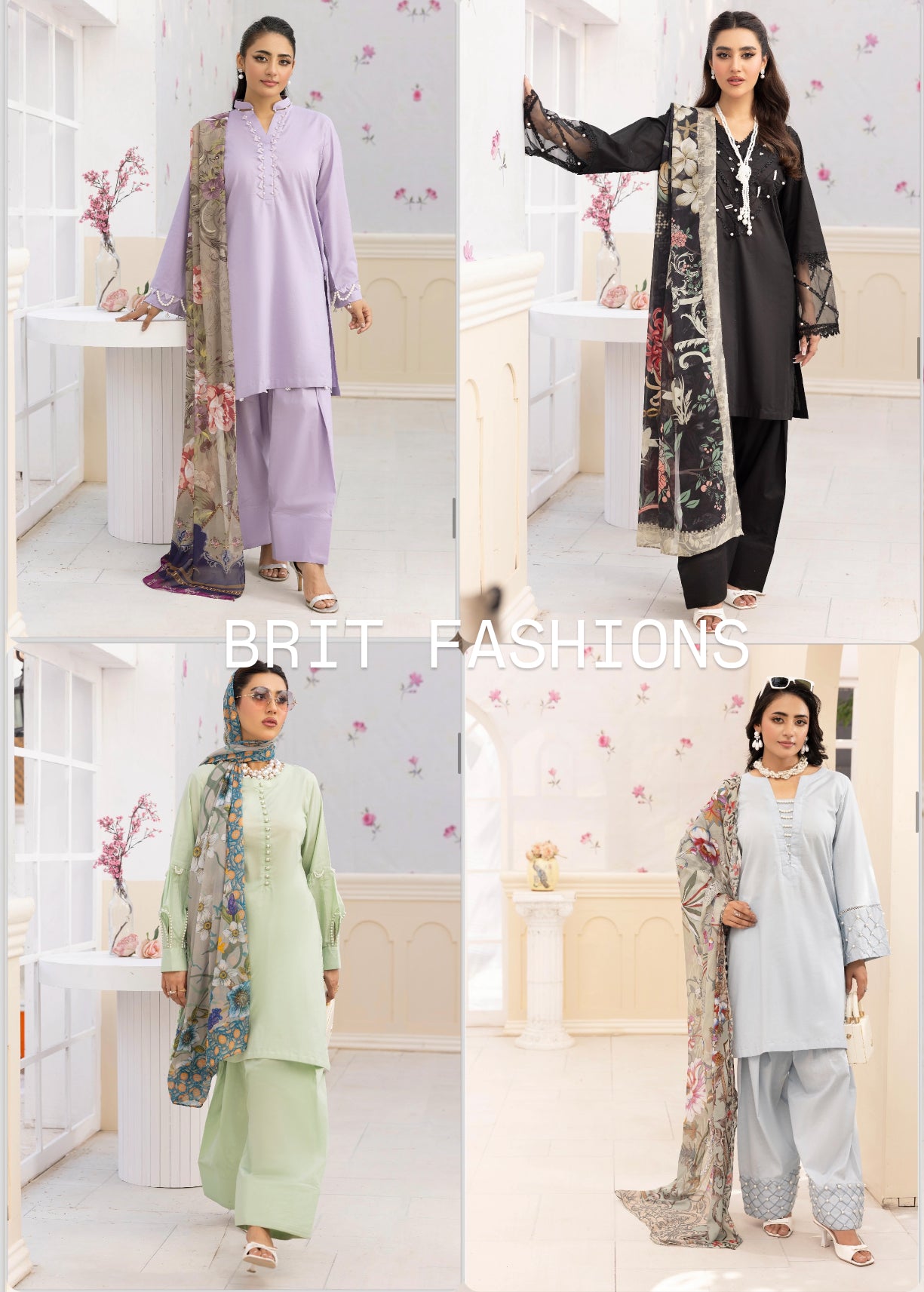 Simrans 3 piece Farshi Salwar cotton _100274 ladies suit B151