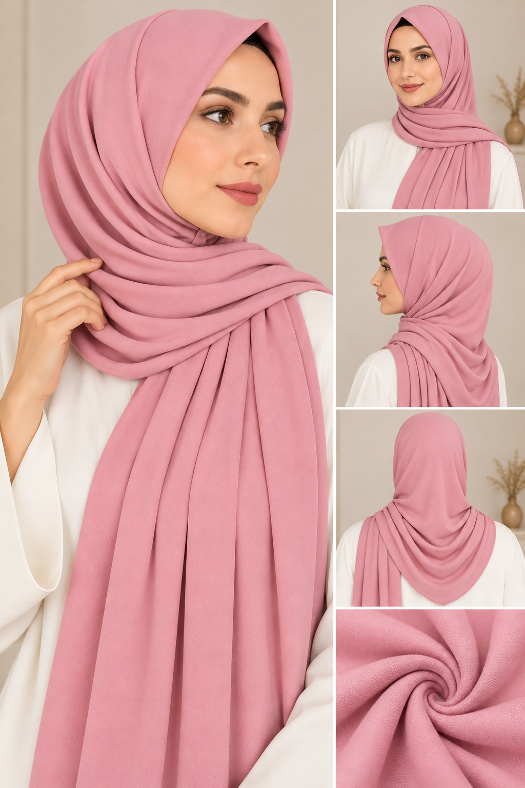 Women’s jersey hijab good Quality ANY 4 for £9.99.    B772