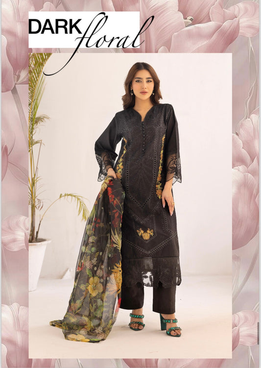 M B inspired fully embroidery_8096 Pakistani ladies suit B79