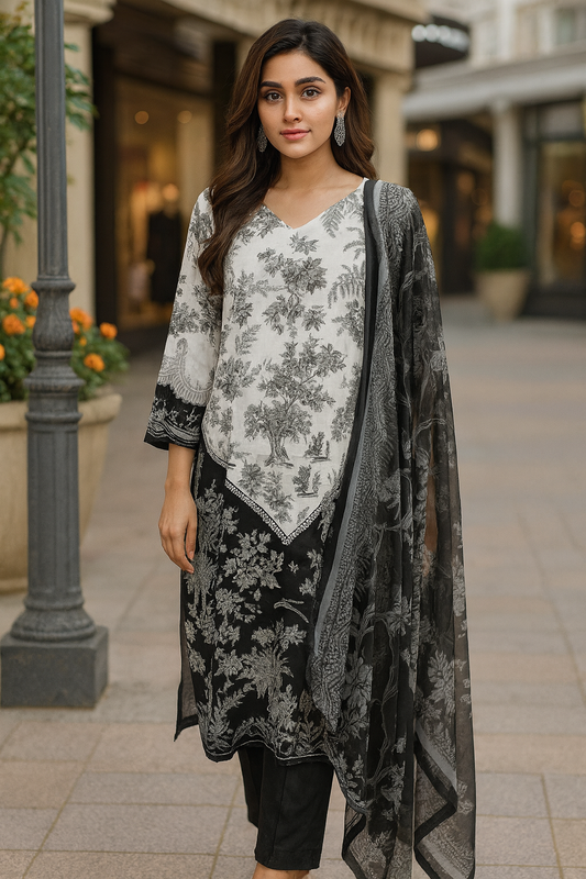 Brit 3 piece luxury lawn_81042 Pakistani ladies suit B227