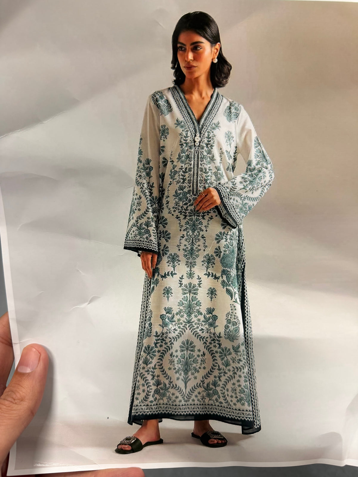 BRIT- GL 2 piece winter linen designer collection B837