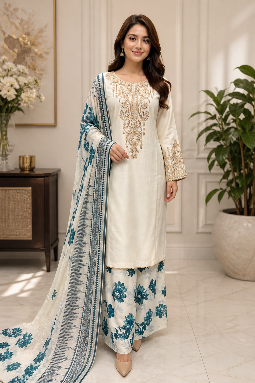 Brit 3 piece ladies viscous collection B578