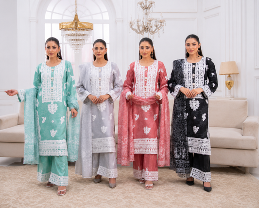 Mother and Daughter 3 piece ladies Viscous collection B588