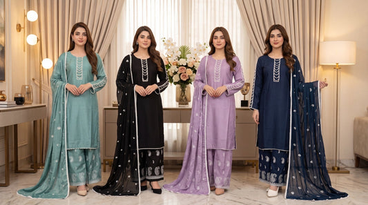 Brit 3 piece ladies Linen collection B576