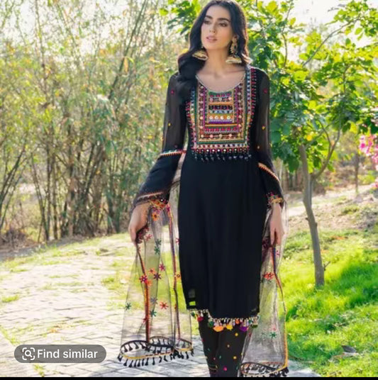 KhudaBaksh 3 piece_1534 Pakistani ladies suit