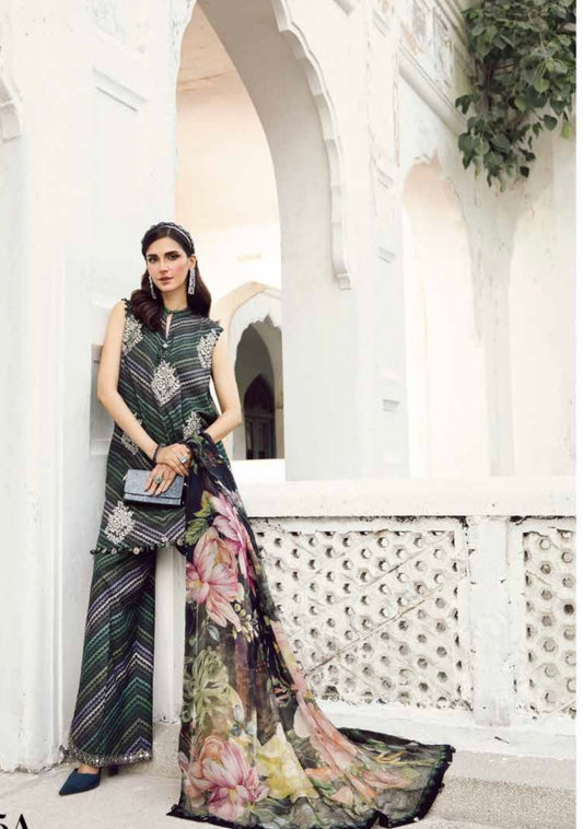 M print original Designer 3 piece winter collection Pakistani ladies suit B328