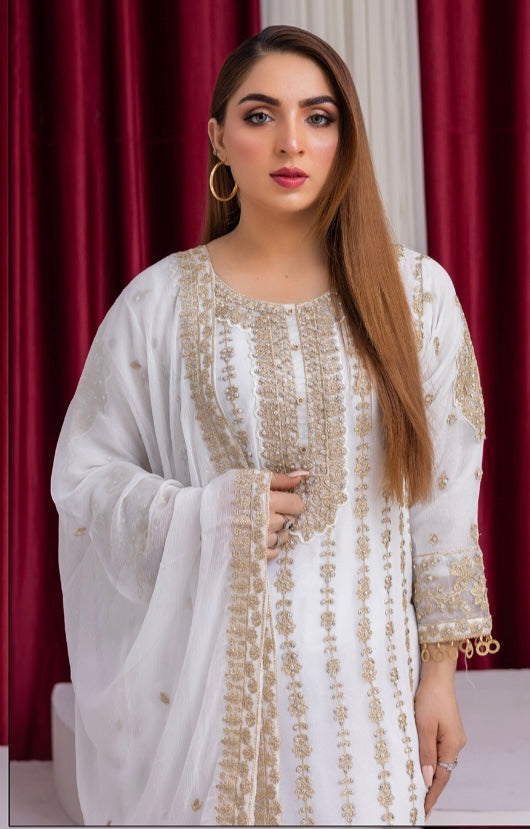 Brit 3 piece luxury chiffon_81042 Pakistani ladies suit B193