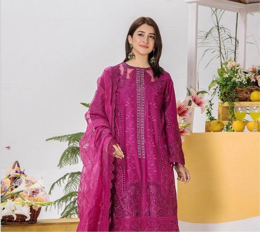 BRIT Mahnoor 3 piece lux lawn_100312 Pakistani ladies suit B161