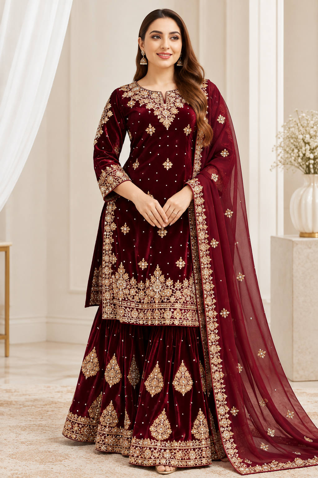 BRIT - GL 3 piece valvet designer collection B807