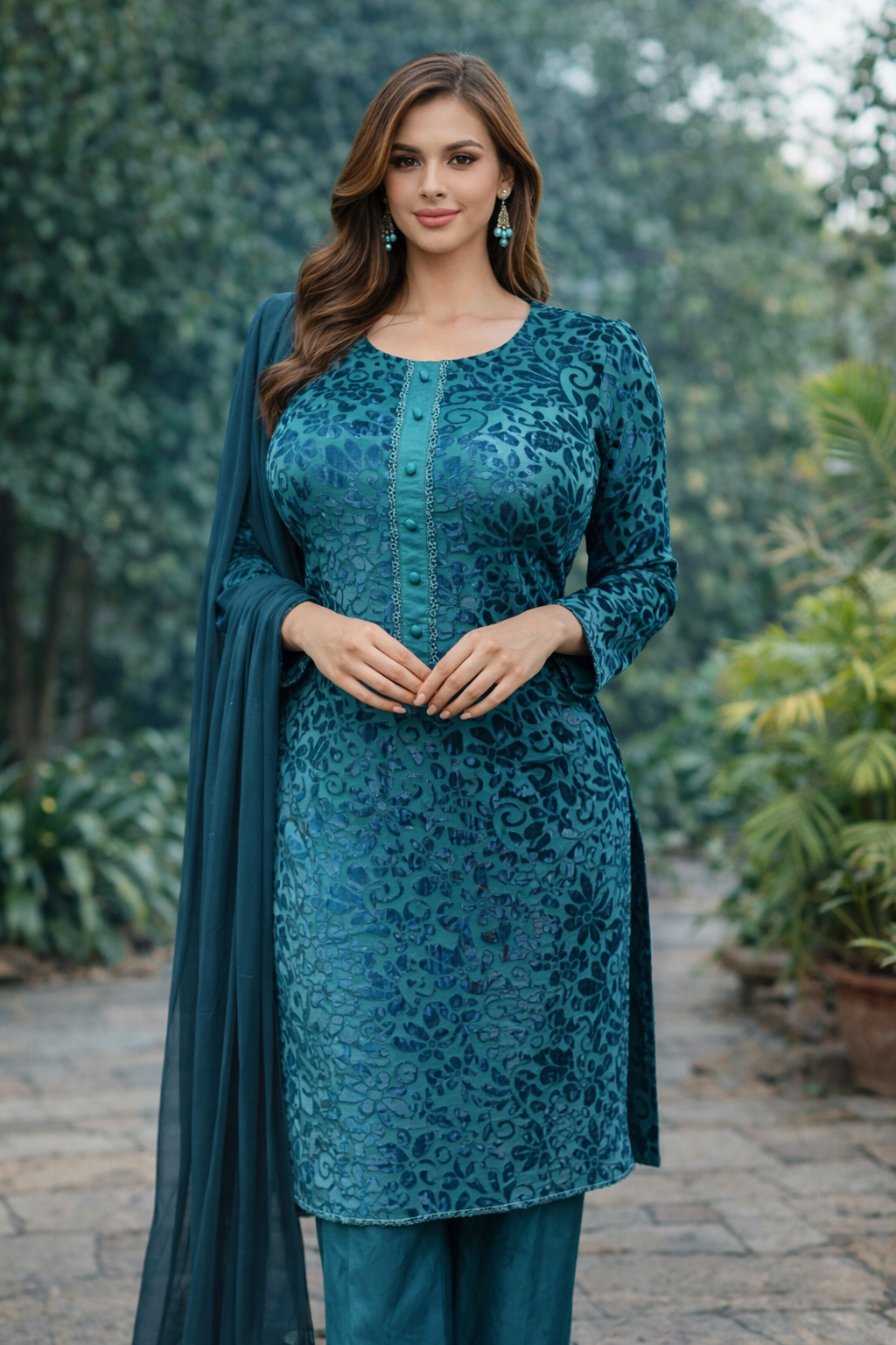 Brit 3 piece Palachi winter collection Pakistani ladies suit B326