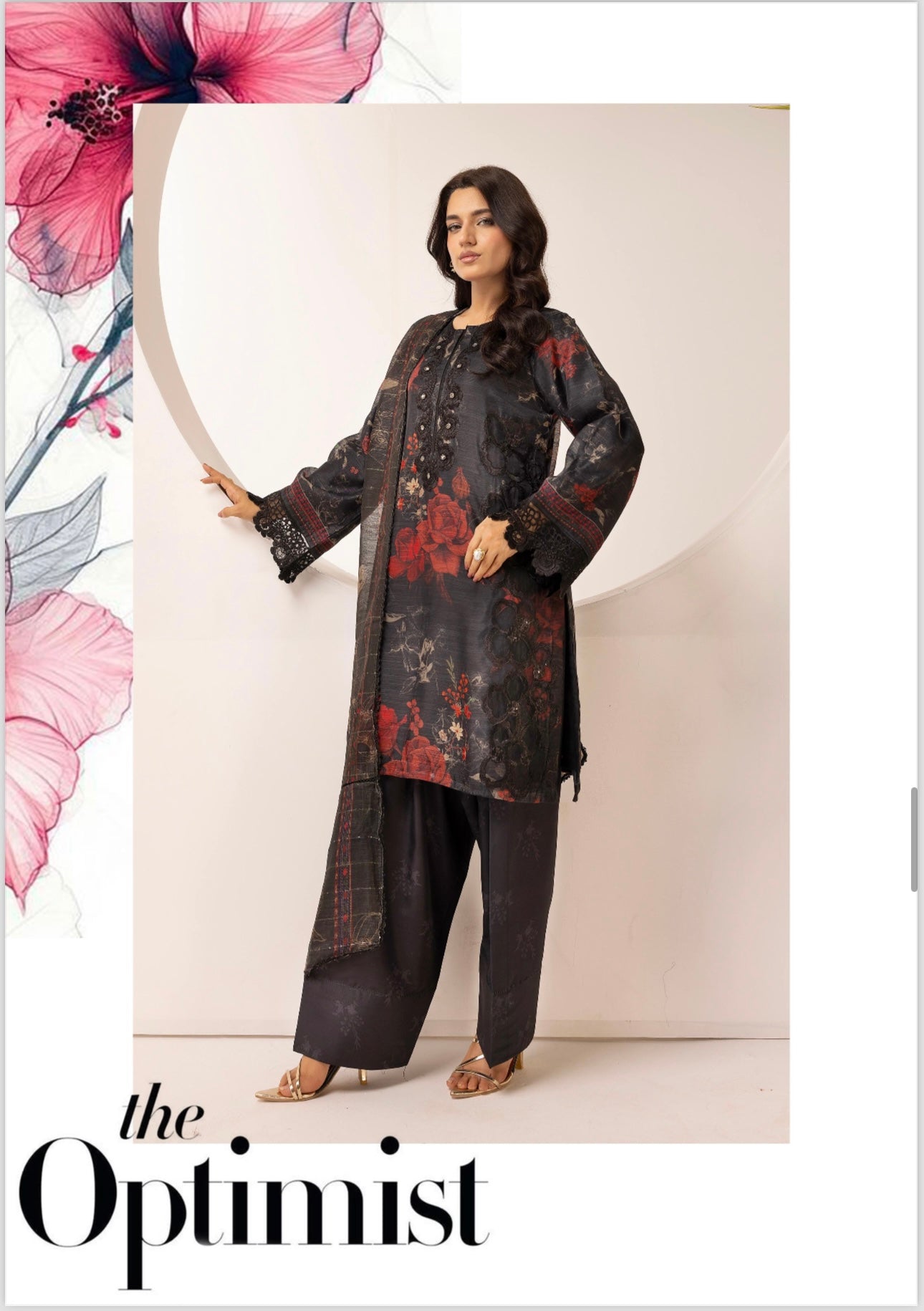 Simrans 3 piece Viscose_100171 Pakistani ladies suit B129