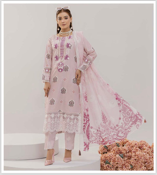 Easha aesha inspired 3 piece Lawn_100311 Pakistani ladies suit B212
