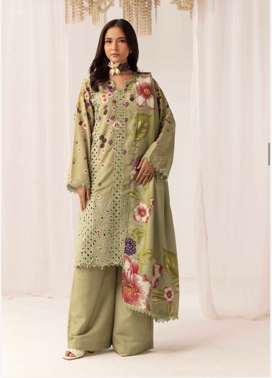 M. Print inspired 3 piece LUXURY collection B456