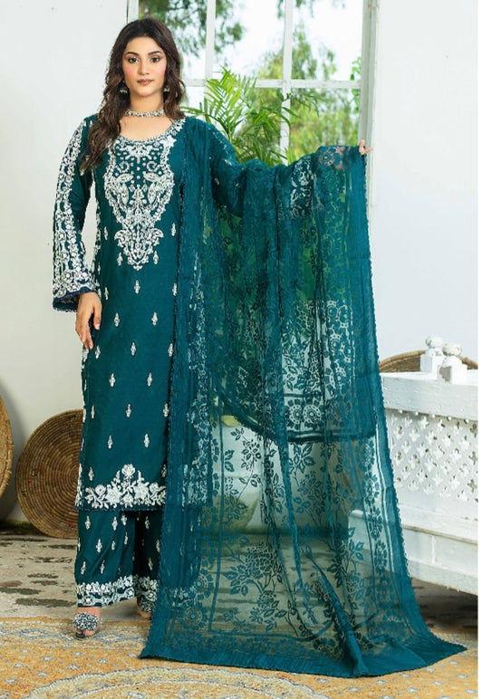 Brit 3 piece linen _81042 Pakistani ladies suit B230