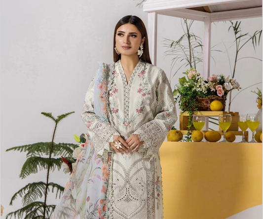 BRIT Mahnoor 3 piece lux lawn_100315 Pakistani ladies suit B161