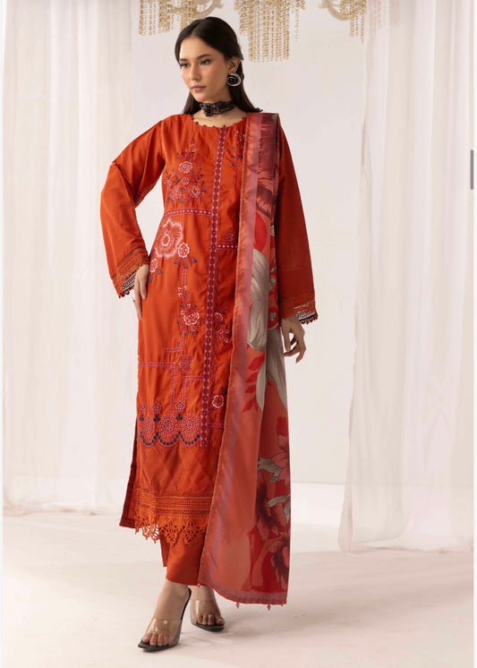 M. Print inspired 3 piece LUXURY collection B456