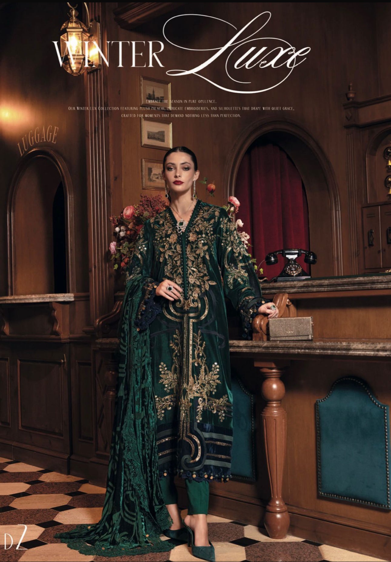 MARIA B  inspired 3 piece LUXURY collection B452