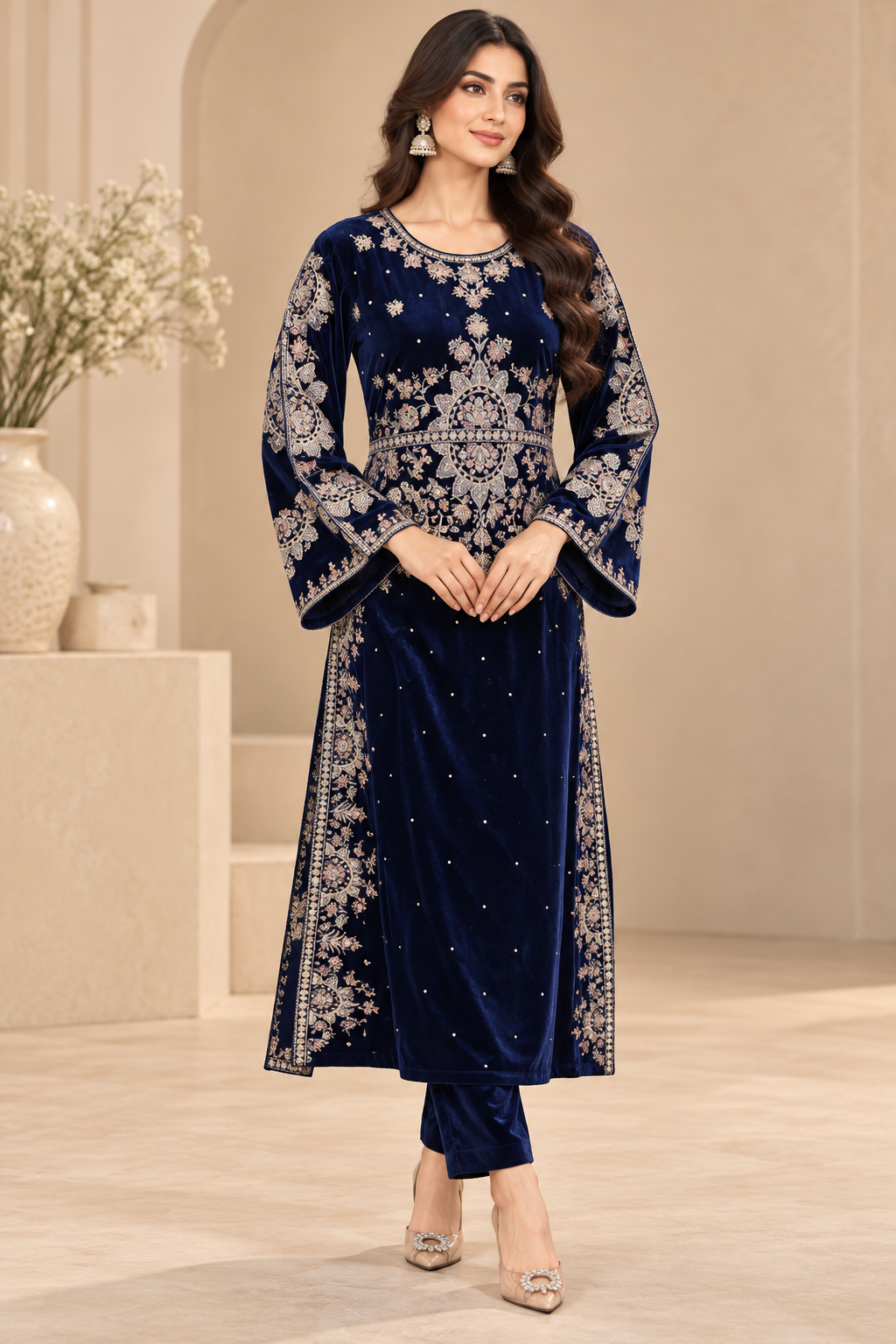 BRIT- GL 2 piece Valvet designer collection  B822