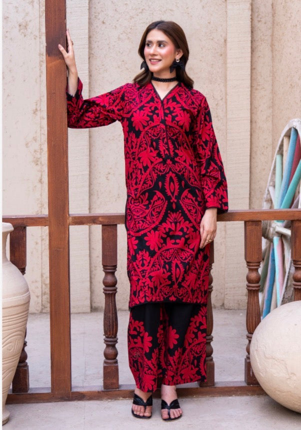 Brit 2 piece lawn collection ladies dress B597