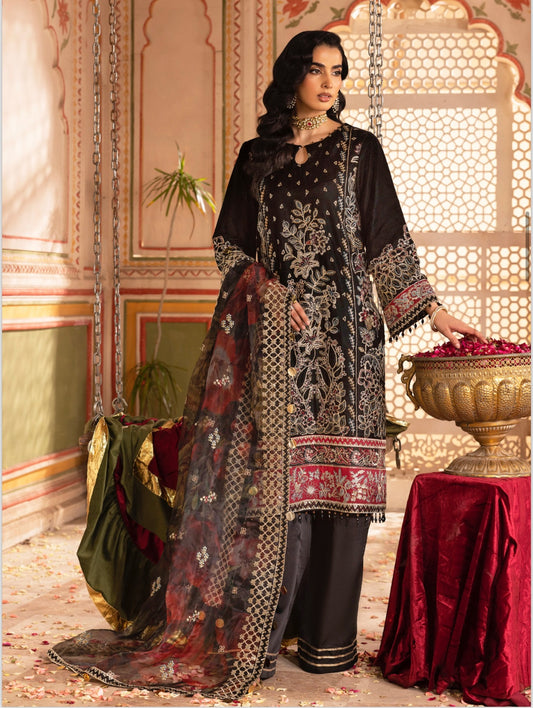 TT designer 3 piece luxury Valvet_81042 Pakistani ladies suit B287