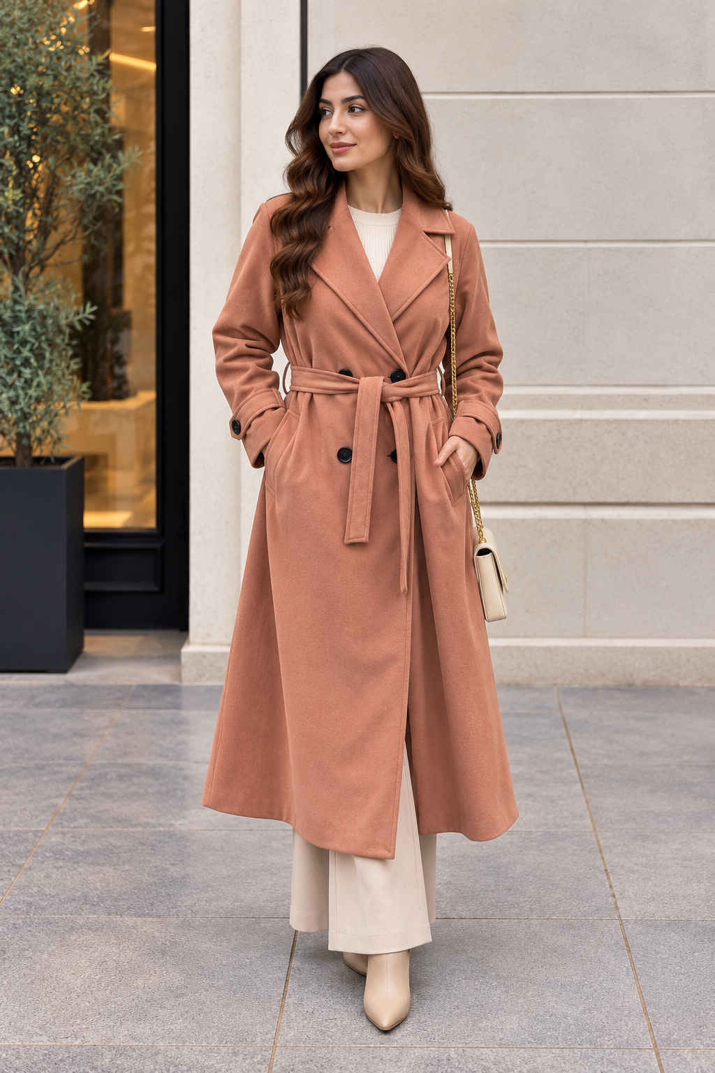 BRIT 1 piece swed coat collection  dress B771