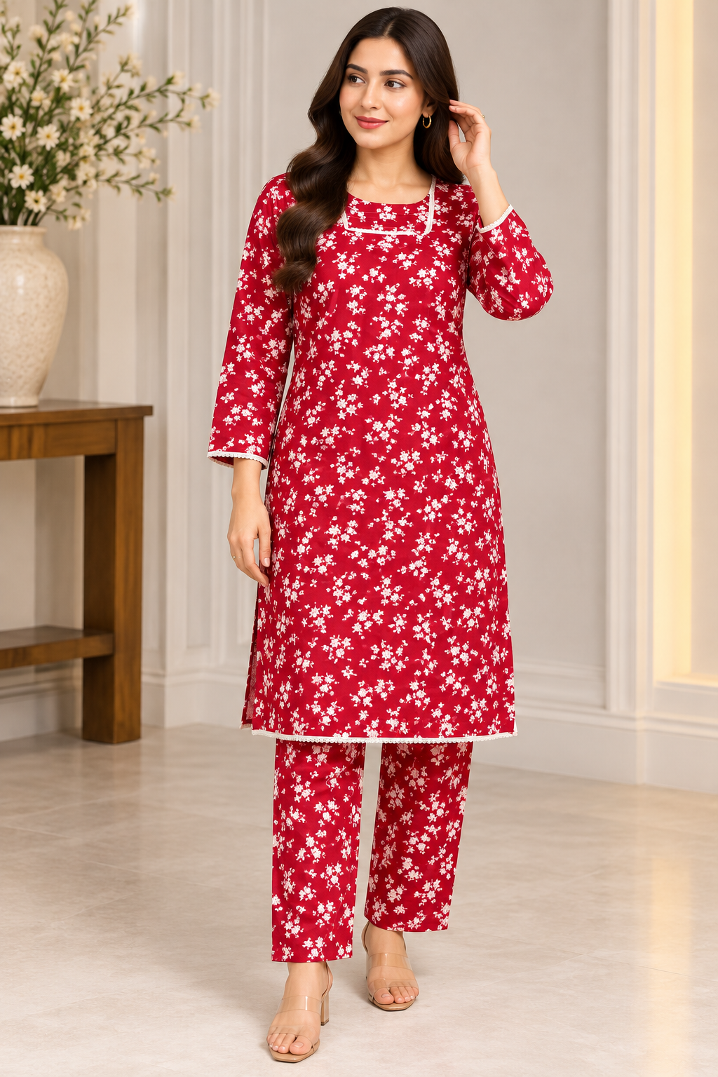 BRIT- GL 2 piece Khadar designer collection  B825