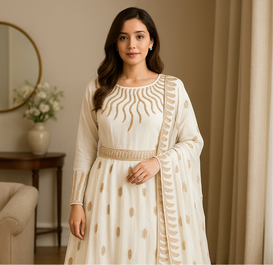 Brit 3 piece luxury chiffon_81042 Pakistani ladies suit B237