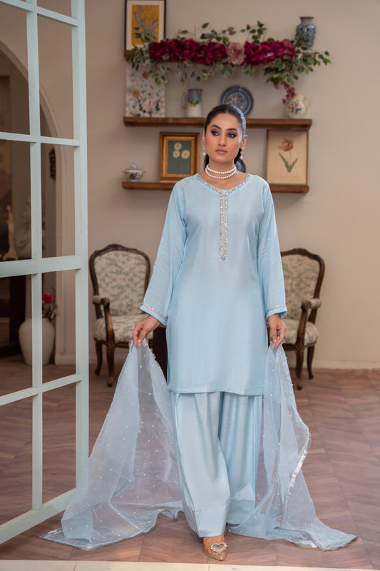 Brit 3 piece _100335 Pakistani ladies suit B171