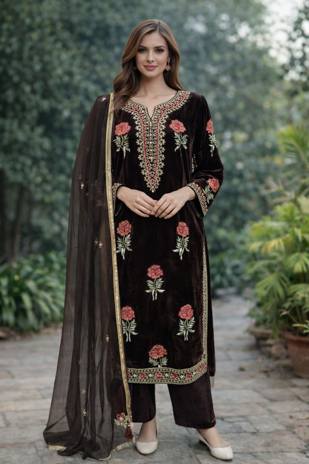 Brit 3 piece Micro Valvet winter collection  B435