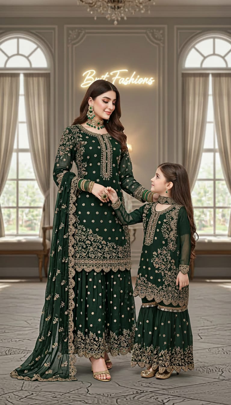 Brit 3 piece chiffon 81042 Pakistani ladies suit B475