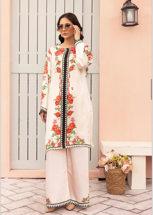 BRIT 2 piece silk_100318 Pakistani ladies suit B163