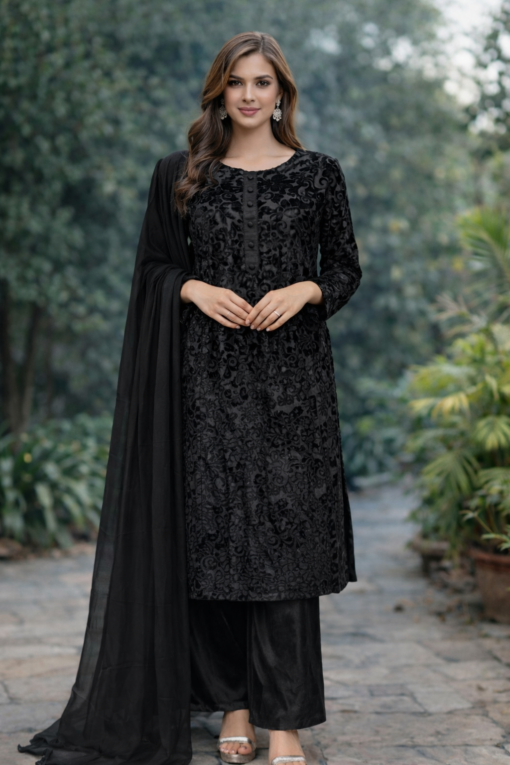 Brit 3 piece Palachi winter collection Pakistani ladies suit B326