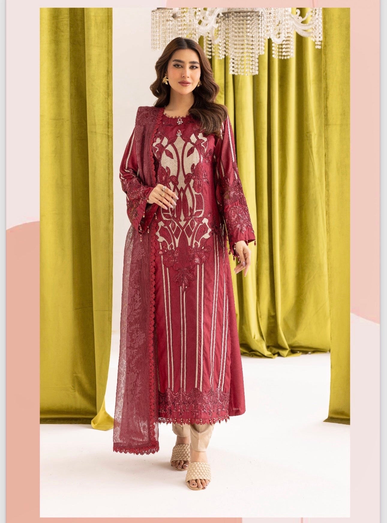 Brit 3 piece cotton lawn_81042 Pakistani ladies suit B560
