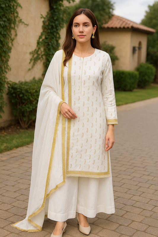 Brit 3 piece luxury chiffon _81042 Pakistani ladies suit B226