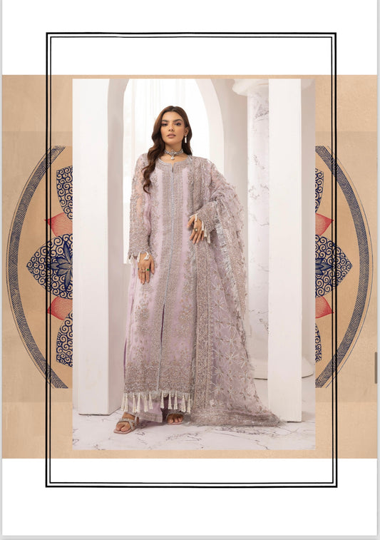 Nureh “3 piece luxury organza_81042 Pakistani ladies suit B194