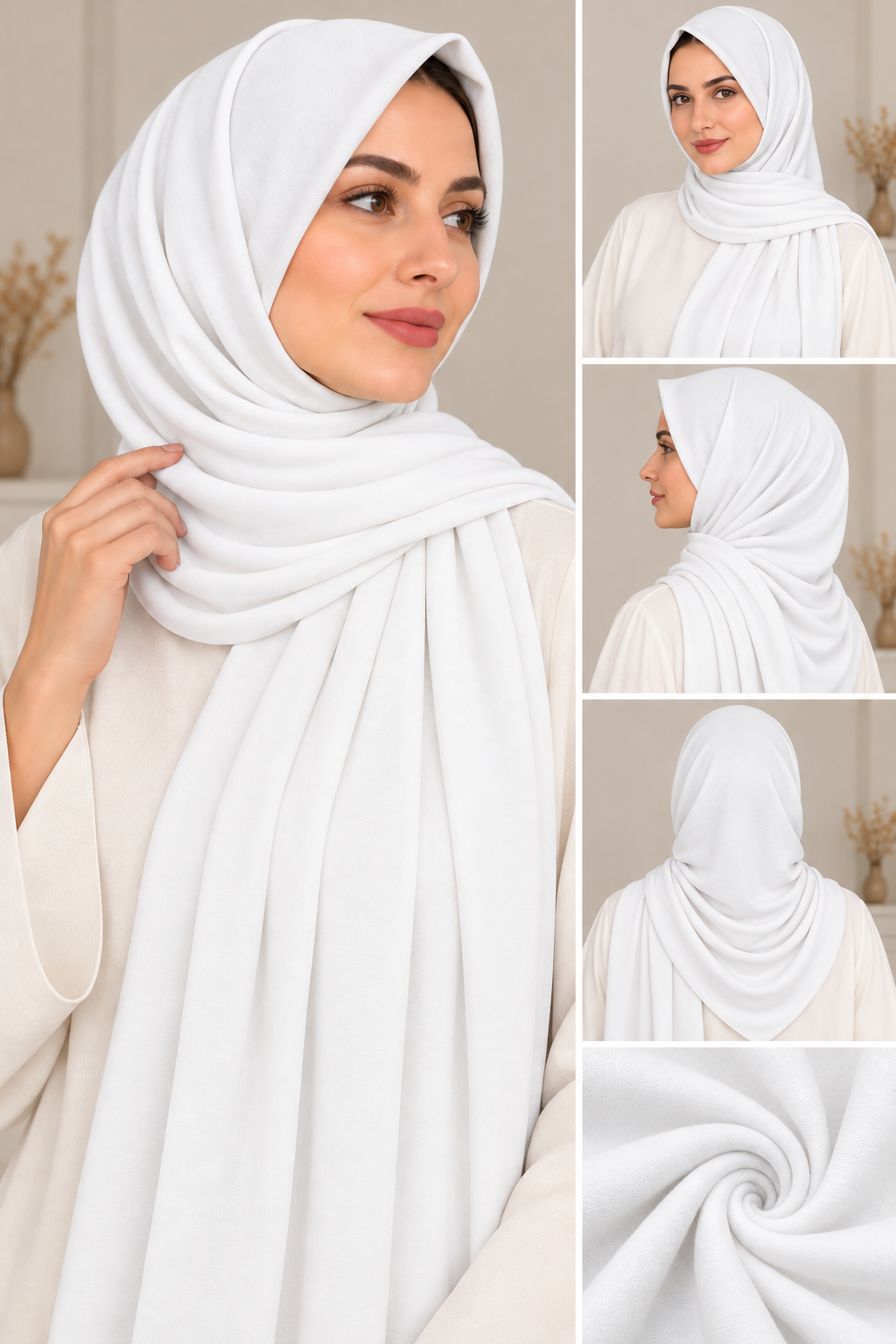 Women’s jersey hijab good Quality ANY 4 for £9.99.    B772